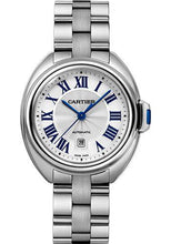 Load image into Gallery viewer, Cartier Cle de Cartier Watch - 31 mm Steel Case - Silver Dial - WSCL0005 - Luxury Time NYC