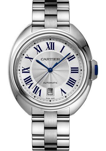 Cartier Cle de Cartier Watch - 40 mm Steel Case - Effect Dial - WSCL0007 - Luxury Time NYC