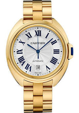 Load image into Gallery viewer, Cartier Cle De Cartier Watch - 40 mm Yellow Gold Case - Silvered Effect Dial - WGCL0003 - Luxury Time NYC
