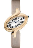 Cartier Delices de Cartier Watch Small Pink Gold Case Silvered