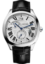 Load image into Gallery viewer, Cartier Drive de Cartier - 40 mm Large Date - Silvered Dial - Black Alligator Strap - WSNM0005 - Luxury Time NYC