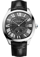 Load image into Gallery viewer, Cartier Drive de Cartier Watch - 40 mm x 41 mm Steel Case - Black Dial - Black Alligator Strap - WSNM0018 - Luxury Time NYC