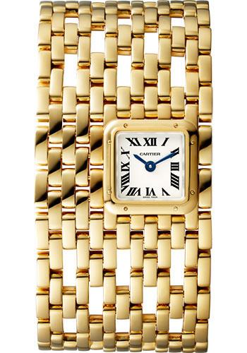 Cartier Panthere de Cartier Cuff Watch - 22 mm Yellow Gold Case - WGPN0018 - Luxury Time NYC