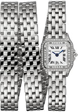 Load image into Gallery viewer, Cartier Panthere de Cartier Triple Loop Watch - 20 mm White Gold Case - Diamond Bezel - White Gold Triple Loop Bracelet - WJPN0011 - Luxury Time NYC