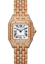 Load image into Gallery viewer, Cartier Panthere de Cartier Watch - 22 mm Pink Gold Diamond Case - Diamond Bracelet - HPI01131 - Luxury Time NYC