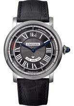 Load image into Gallery viewer, Cartier Rotonde de Cartier Annual Calendar Watch - 40 mm White Gold Case - Grey Dial - Black Alligator Strap - WHRO0003 - Luxury Time NYC