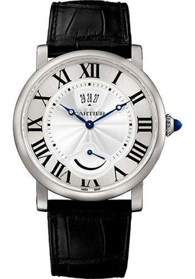 Cartier Rotonde De Cartier Calendar Aperture and Power Reserve Watch - 40 mm Steel Case - W1556369 - Luxury Time NYC