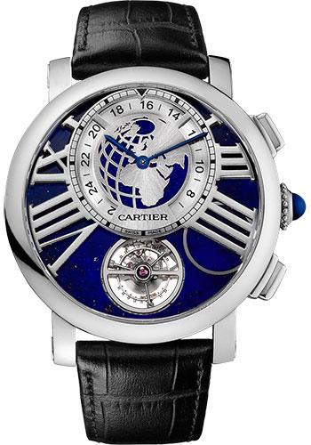 Cartier Rotonde de Cartier Earth and Moon Watch - 47 mm Platinum Case - W1556222 - Luxury Time NYC