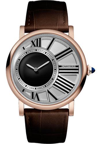 Cartier Rotonde de Cartier Mystery Watch - 42 mm Pink Gold Case - W1556223 - Luxury Time NYC
