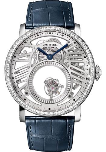 Cartier Rotonde de Cartier Skeleton Mysterious Double Tourbillon Limited Edition of 5 Watch - 45 mm - HPI01199 - Luxury Time NYC