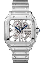 Load image into Gallery viewer, Cartier Santos de Cartier Watch - 39.8 mm Steel Case - Skeleton Dial - WHSA0015 - Luxury Time NYC