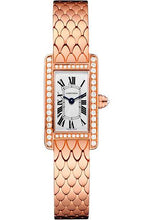 Load image into Gallery viewer, Cartier Tank Americaine Watch - 27 mm Pink Gold Diamond Case - Diamond Bezel - Diamond Dial - WB710012 - Luxury Time NYC