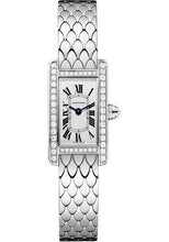 Load image into Gallery viewer, Cartier Tank Americaine Watch - 27 mm White Gold Diamond Case - Diamond Bezel - Diamond Dial - WB710013 - Luxury Time NYC