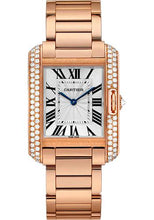 Load image into Gallery viewer, Cartier Tank Anglaise Watch - 34.7 mm Pink Gold Case - Diamond Bezel - Diamond Dial - WT100027 - Luxury Time NYC