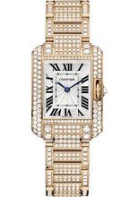 Load image into Gallery viewer, Cartier Tank Anglaise Watch - Small Pink Gold Diamond Case - Diamond Bracelet - HPI00558 - Luxury Time NYC