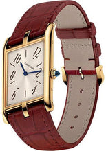Load image into Gallery viewer, Cartier Tank Asymetrique Watch - 47.15 mm x 26.10 mm Yellow Gold Case - Champagne Dial - Brown Alligator Strap Limited Edition of 100 - WGTA0044 - Luxury Time NYC