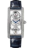 Cartier Tank Cintree Skeleton Watch Platinum Diamond Case