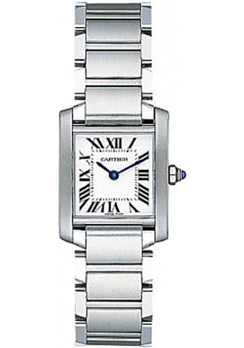 Cartier Tank Francaise Watch - Small Steel Case - W51008Q3 - Luxury Time NYC