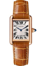Load image into Gallery viewer, Cartier Tank Louis Cartier Watch - 29.55 mm Pink Gold Case - Brown Alligator Strap - WGTA0010 - Luxury Time NYC