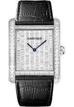 Load image into Gallery viewer, Cartier Tank MC Watch - 34.3 mm White Gold Diamond Case - White Gold Diamond Dial - Black Alligator Strap - HPI00623 - Luxury Time NYC