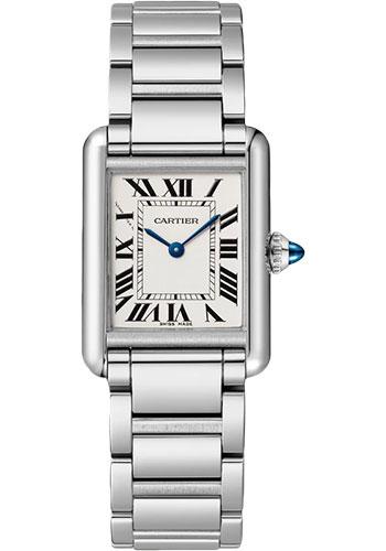 Cartier Tank Must de Cartier Watch - 29.5 mm x 22 mm Steel Case - Silvered Dial - Interchangeable Bracelet - WSTA0051 - Luxury Time NYC