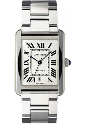 Cartier Tank Solo Extra Large Model Watch - 31 x 40.8 mm Steel Case - W5200028 - Luxury Time NYC