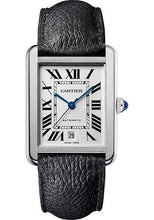 Load image into Gallery viewer, Cartier Tank Solo Watch - 31 mm Steel Case - Black Grained Calfskin Strap - WSTA0029 - Luxury Time NYC