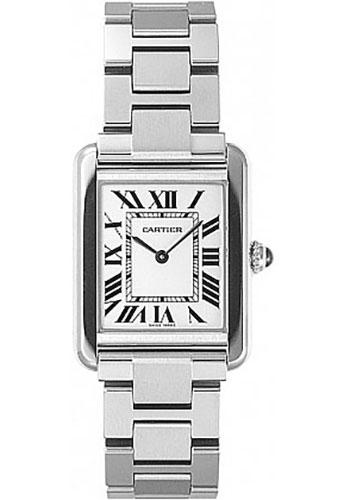Cartier Tank Solo Watch - Small Steel Case - W5200013 - Luxury Time NYC