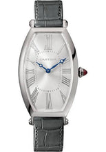 Load image into Gallery viewer, Cartier Tonneau Watch - 46.3 mm Platinum Case - Gray Alligator Strap - WGTN0005 - Luxury Time NYC