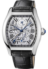 Load image into Gallery viewer, Cartier Tortue Perpetual Calendar Watch - 45.6 mm White Gold Case - Black Alligator Strap - W1580048 - Luxury Time NYC