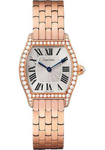 Load image into Gallery viewer, Cartier Tortue Watch - 30 mm Pink Gold Set Diamond Case - Pink Gold Bracelet - WA501010 - Luxury Time NYC