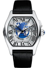 Load image into Gallery viewer, Cartier Tortue XXL Multiple Time Zones Watch - 51 mm White Gold Case - Black Alligator Strap - W1580050 - Luxury Time NYC