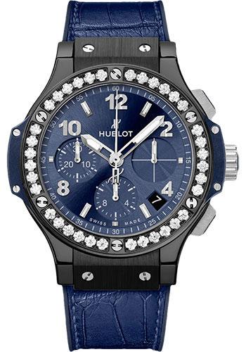 Hublot Big Bang Ceramic Blue Diamonds Watch-341.CM.7170.LR.1204 - Luxury Time NYC