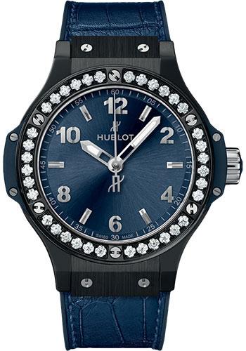 Hublot Big Bang Ceramic Blue Diamonds Watch-361.CM.7170.LR.1204 - Luxury Time NYC