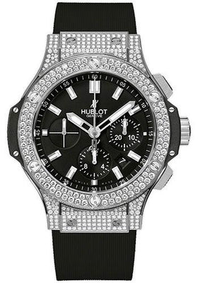Hublot Big Bang Evolution Steel Pave Watch-301.SX.1170.RX.1704 - Luxury Time NYC