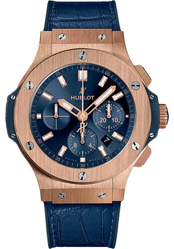Hublot Big Bang Gold Blue Watch-301.PX.7180.LR - Luxury Time NYC