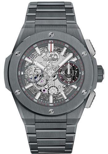 Hublot Big Bang Integral Grey Ceramic Watch - 42 mm - Grey Skeleton Dial-451.FX.6923.FX - Luxury Time NYC