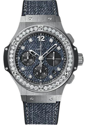 Hublot Big Bang Jeans Steel Diamonds Limited Edition of 250 Watch-341.SX.2770.NR.1204.JEANS - Luxury Time NYC