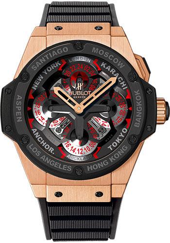 Hublot Big Bang King Power Unico GMT King Gold Ceramic Watch-771.OM.1170.RX - Luxury Time NYC