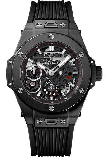 Hublot Big Bang MECA-10 Black Magic Watch - 45 mm - Black Skeleton Dial-414.CI.1123.RX - Luxury Time NYC