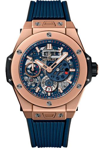 Hublot Big Bang MECA-10 King Gold Blue Watch-414.OI.5123.RX - Luxury Time NYC