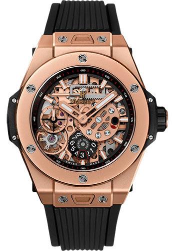 Hublot Big Bang MECA-10 King Gold Watch - 45 mm - Black Skeleton Dial-414.OI.1123.RX - Luxury Time NYC