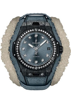 Hublot Big Bang One Click Frosted Carbon Diamonds Limited Edition of 100 Watch-465.QK.7170.VR.1204.ALP18 - Luxury Time NYC