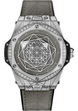 Load image into Gallery viewer, Hublot Big Bang One Click Sang Bleu Steel Grey Diamonds Watch - 39 mm - Grey Dial Limited Edition of 200-465.SS.7047.VR.1204.MXM20 - Luxury Time NYC