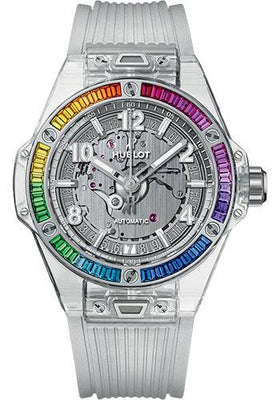 Hublot Big Bang One Click Sapphire Rainbow Limited Edition of 50 Watch-465.JX.4802.RT.4099 - Luxury Time NYC