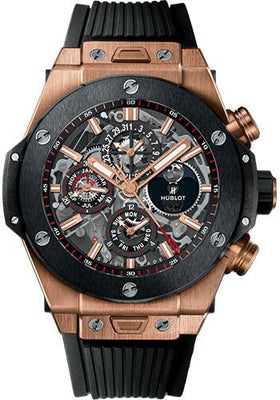 Hublot Big Bang Perpetual Calendar King Gold Ceramic Watch-406.OM.0180.RX - Luxury Time NYC