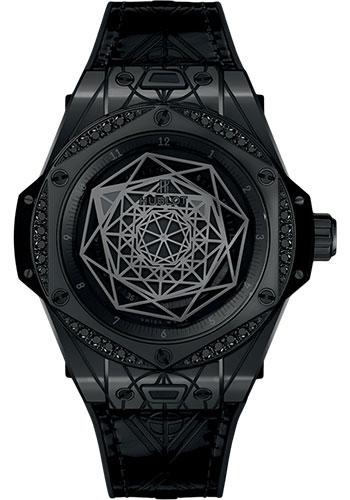 Hublot Big Bang Sang Bleu All Black Diamonds Limited Edition of