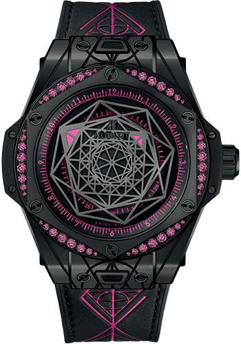 Hublot Big Bang Sang Bleu All Black Pink Limited Edition of 100 Watch-465.CS.1119.VR.1233.MXM18 - Luxury Time NYC