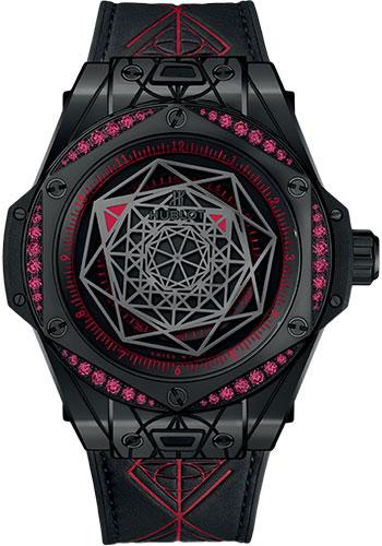 Hublot Big Bang Sang Bleu All Black Red Limited Edition of 100 Watch-465.CS.1119.VR.1202.MXM18 - Luxury Time NYC