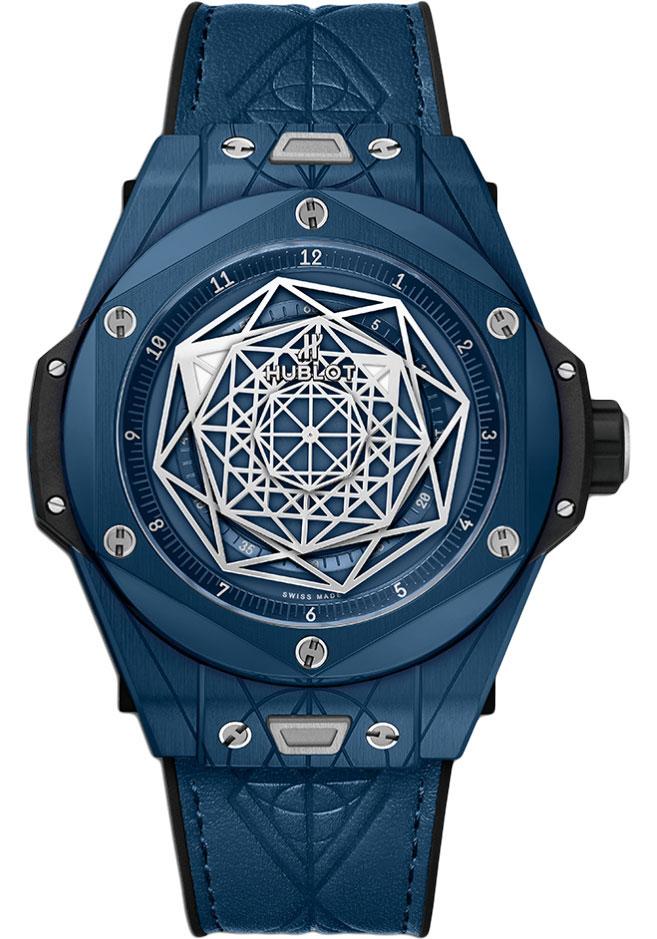 Hublot Big Bang Sang Bleu Blue Ceramic Watch Limited Edition of 200-415.EX.7179.VR.MXM19 - Luxury Time NYC